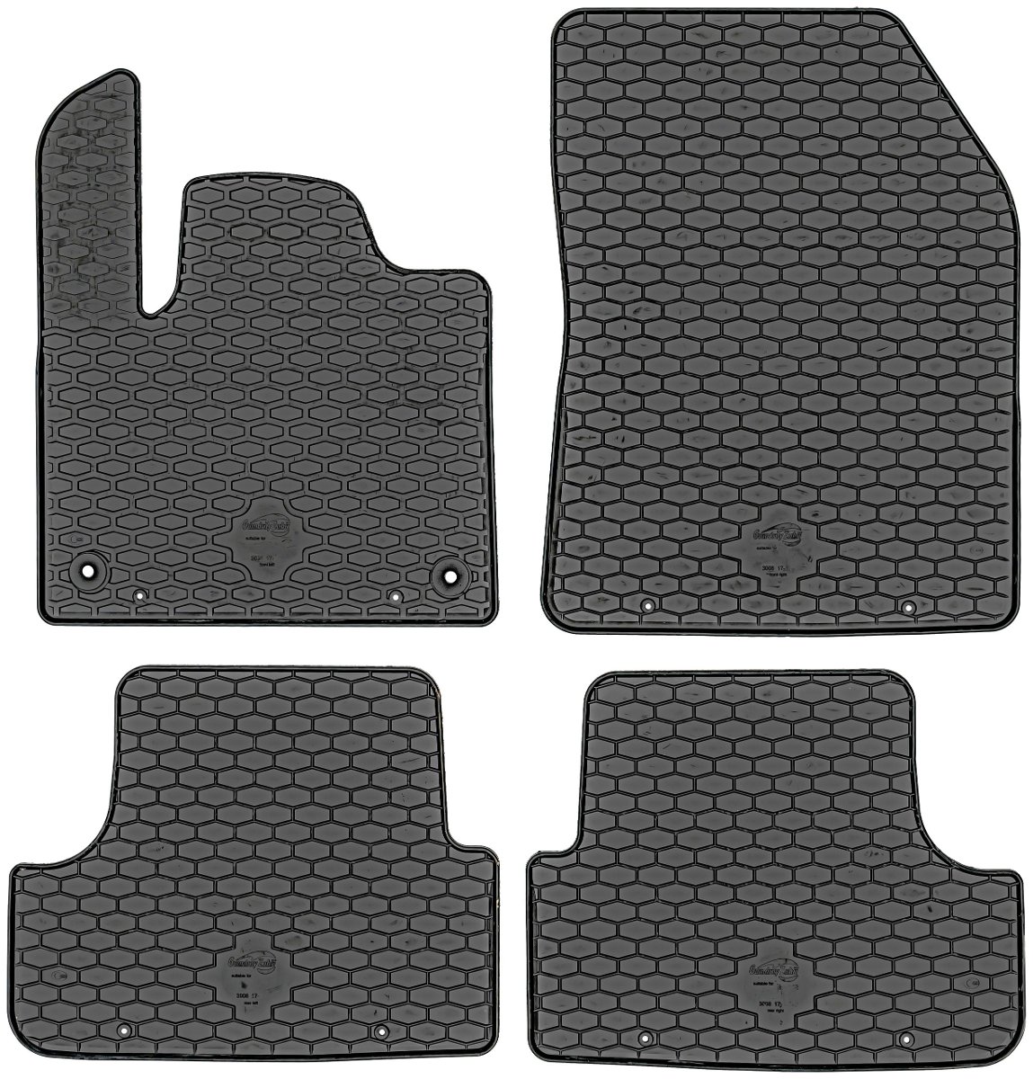 Dywaniki gumowe, Opel Grandland X CrossoVer od 2017r. 221315