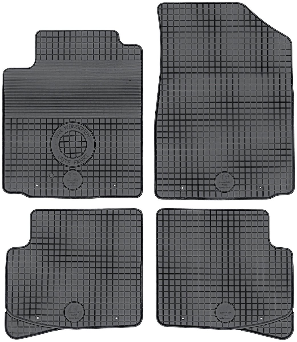 Dywaniki gumowe, Toyota Yaris hatchback od 1998 - 2005r. 213391