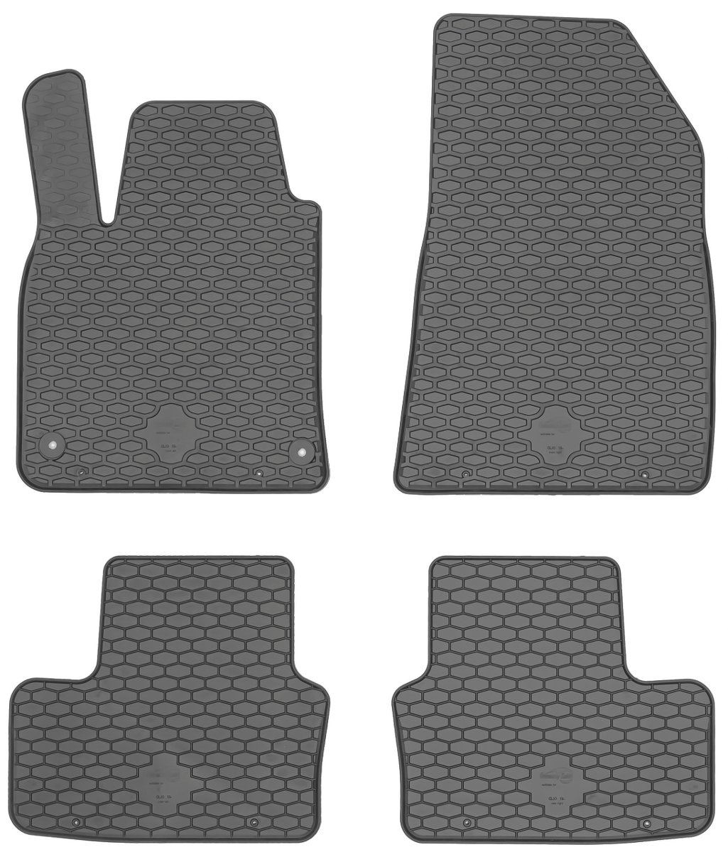 Dywaniki gumowe, Renault Clio V hatchback od 2019r. 222316