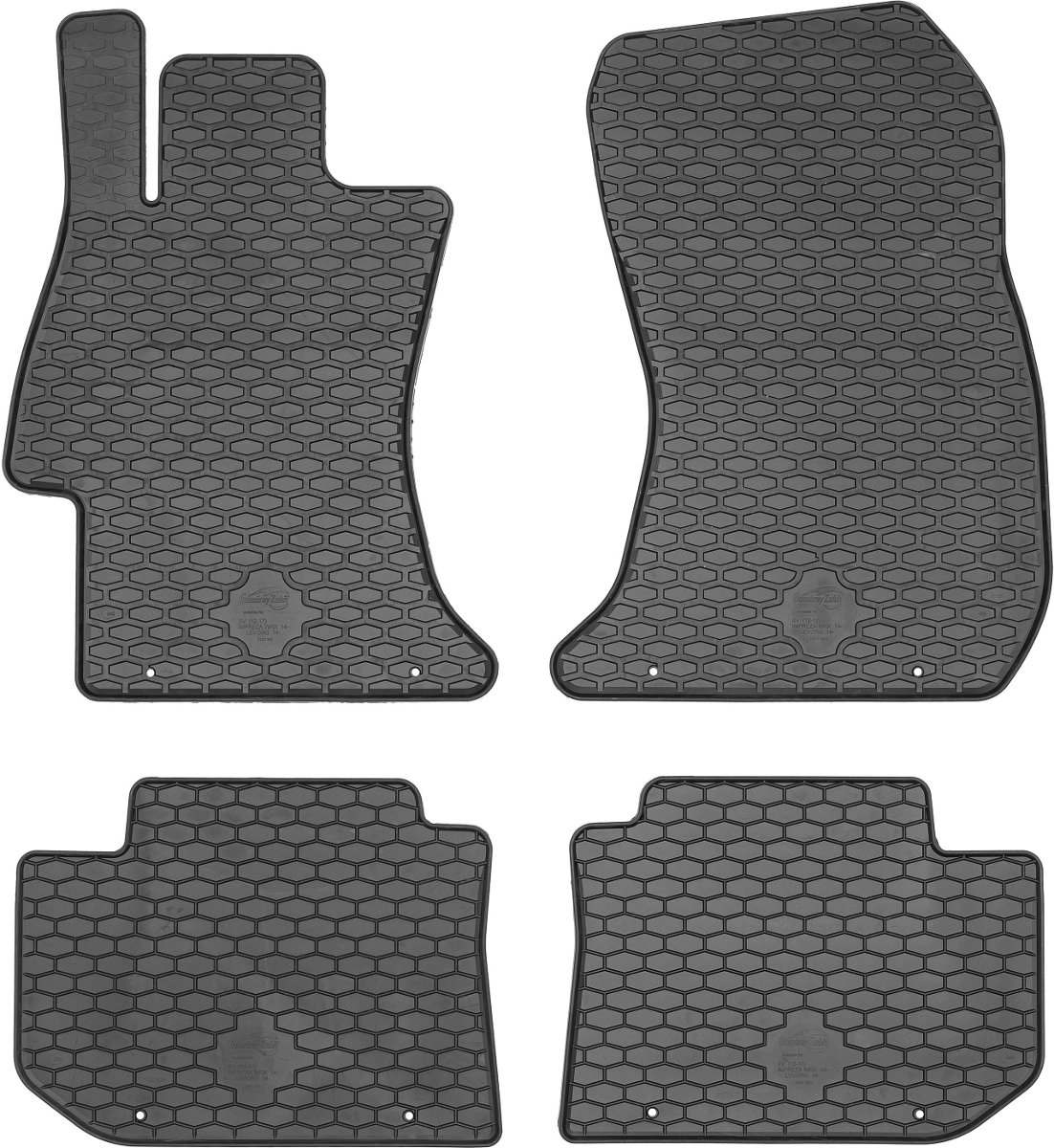 Dywaniki gumowe, Subaru Impreza WrX Sedan od 2014r. 221954