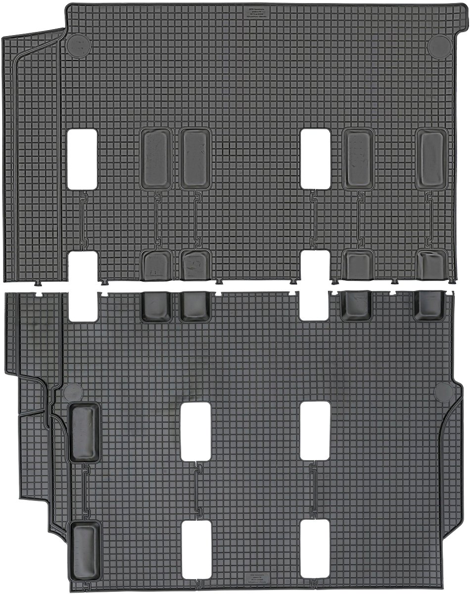 Dywaniki gumowe, Volkswagen Transporter T5 Van od 2005-2015r. PeteX P68810