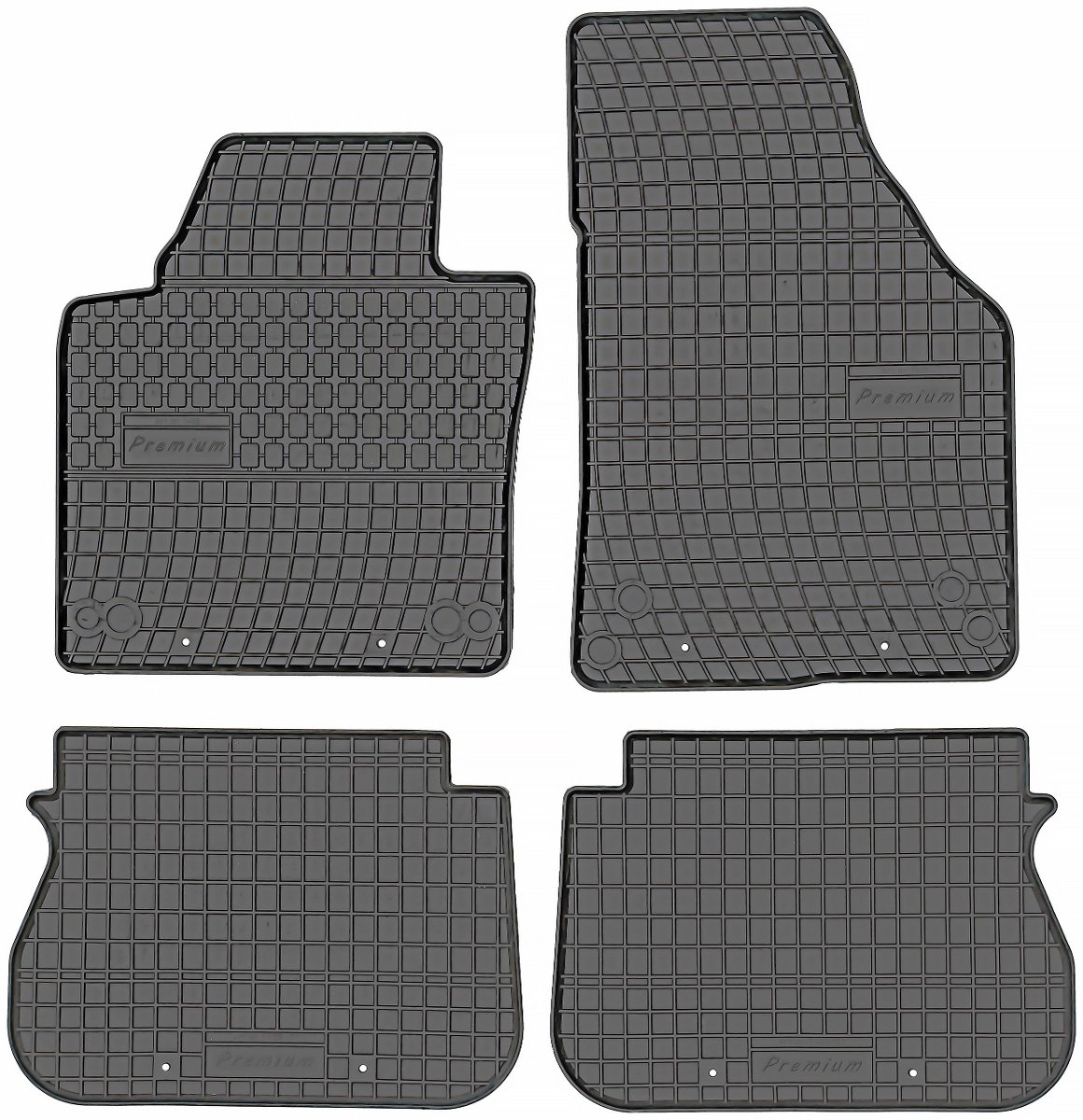 Dywaniki gumowe, Volkswagen Caddy III 2K Kombi od 2003r. Prismat 1408/01