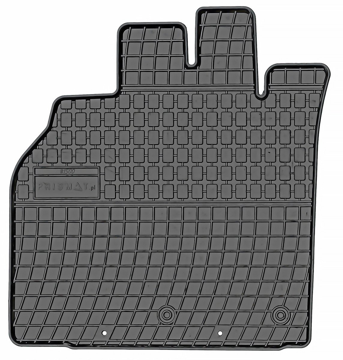 Dywanik gumowy, Renault Scenic II MinIVan od 2003-2009r. Prismat Kierowca 1500/1
