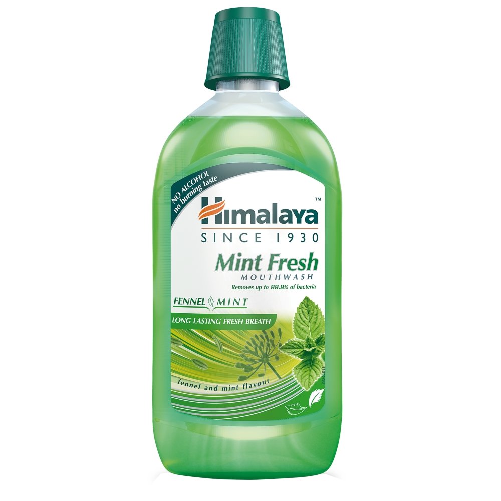 HIMALAYA Himalaya Mint Fresh Mouthwash płyn do płukania jamy ustnej 450 ml