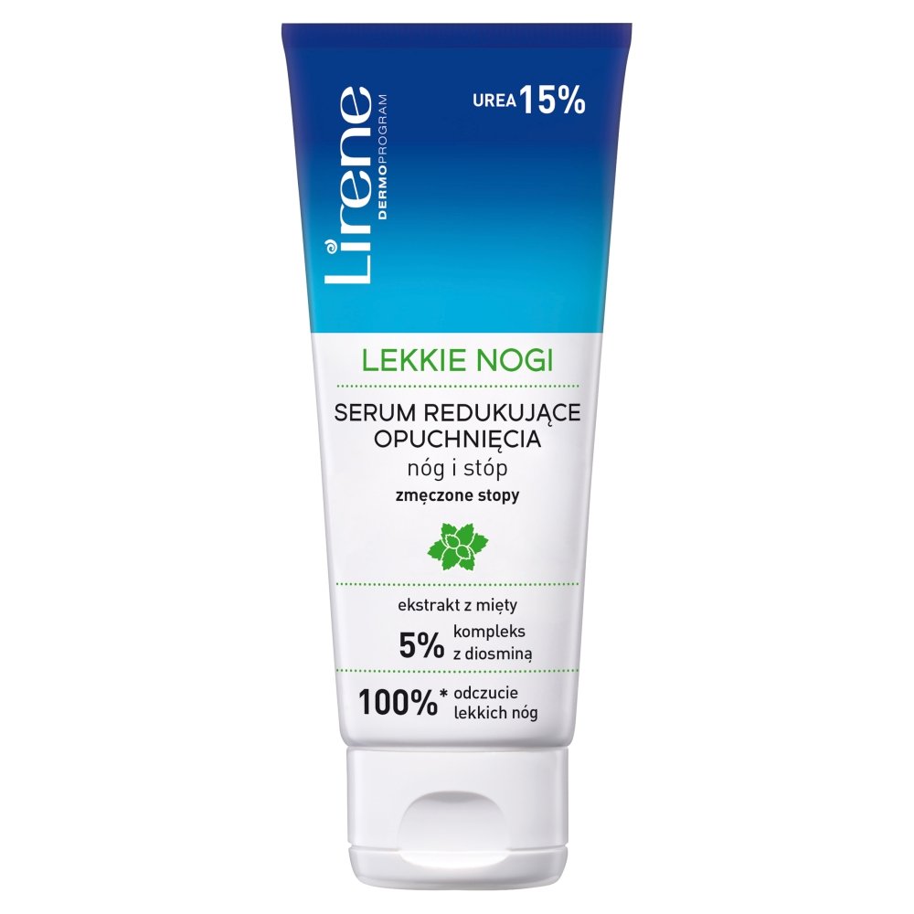 Lirene Lirene Lekkie Nogi - Serum redukujące opuchnięcia nóg i stóp 100ml