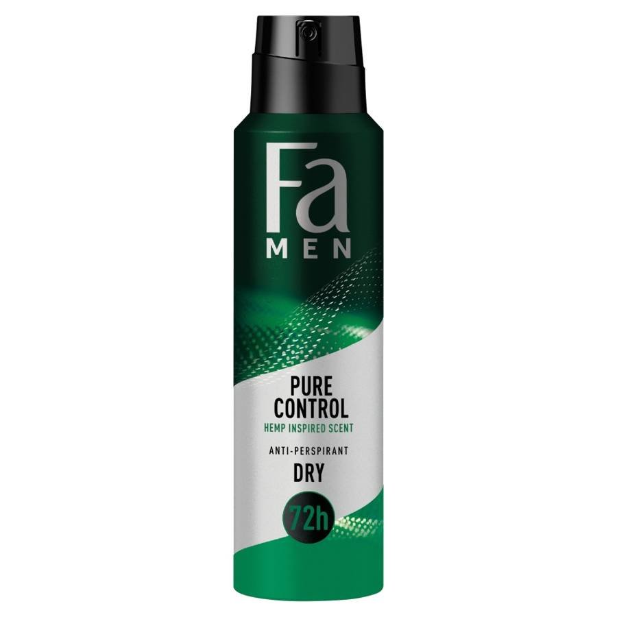 Fa Men Pure Control Dry 72H Deodorant 150ml dezodorant w sprayu dla mężczyzn
