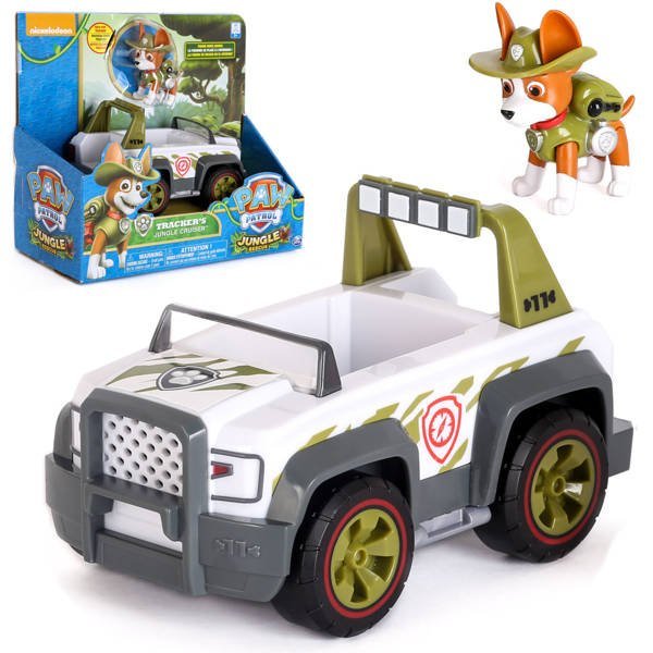 Spin Master Psi Patrol Tracker Figurka+ Auto Jungle Rescue 1212-UNIW