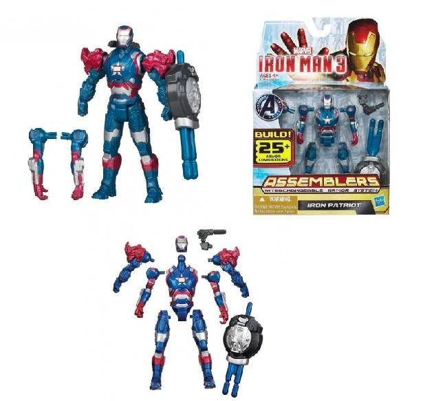 Hasbro, Avengers Iron Man 3, Figurka Iron Patriot, A1783