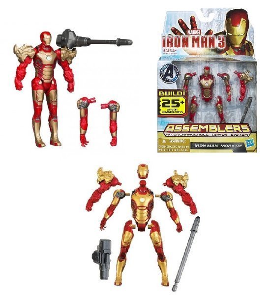 Avengers, Iron Man 3, figurka Mark-42 10 cm, A1781, Hasbro