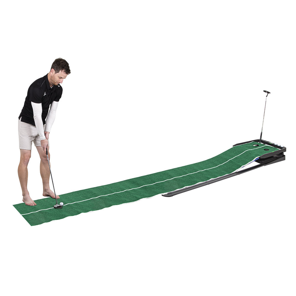 inSPORTline Regulowany Putting Green mata treningowa do golfa inSPORTline Lobregat z akcesoriami 21549