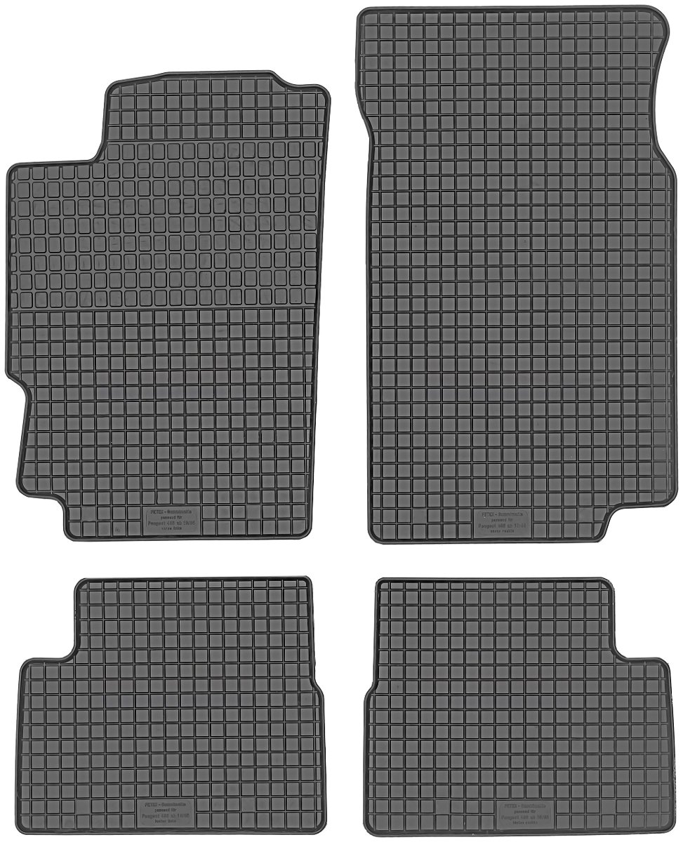 Dywaniki gumowe, Peugeot 406 Sedan / Kombi / Coupe od 1995-2005r. PeteX P25110