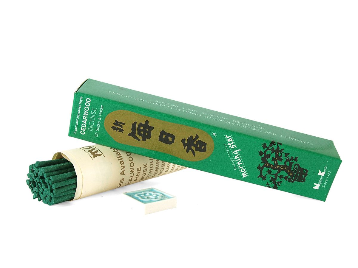 Nippon Kodo Japońskie kadzidełka MS CEDARWOOD - Uspokajający zapach cedru