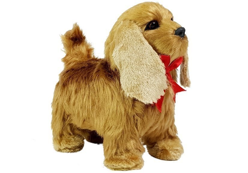 LEANToys Interaktywny Pies Cocker Spaniel Porusza się, Szczeka 7274