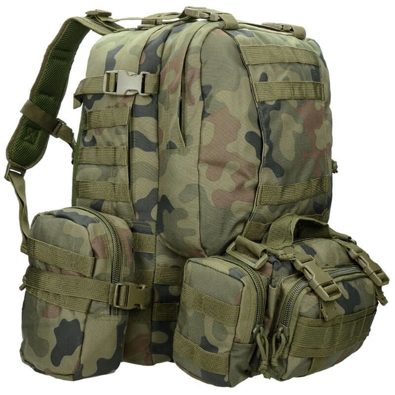 Texar Plecak Taktyczny Camper 60L PL Camo