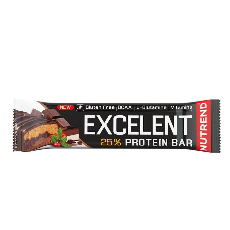 Nutrend Excelent Protein Bar DOUBLE Czekolada-nugat 85g NTR/056#CZENU