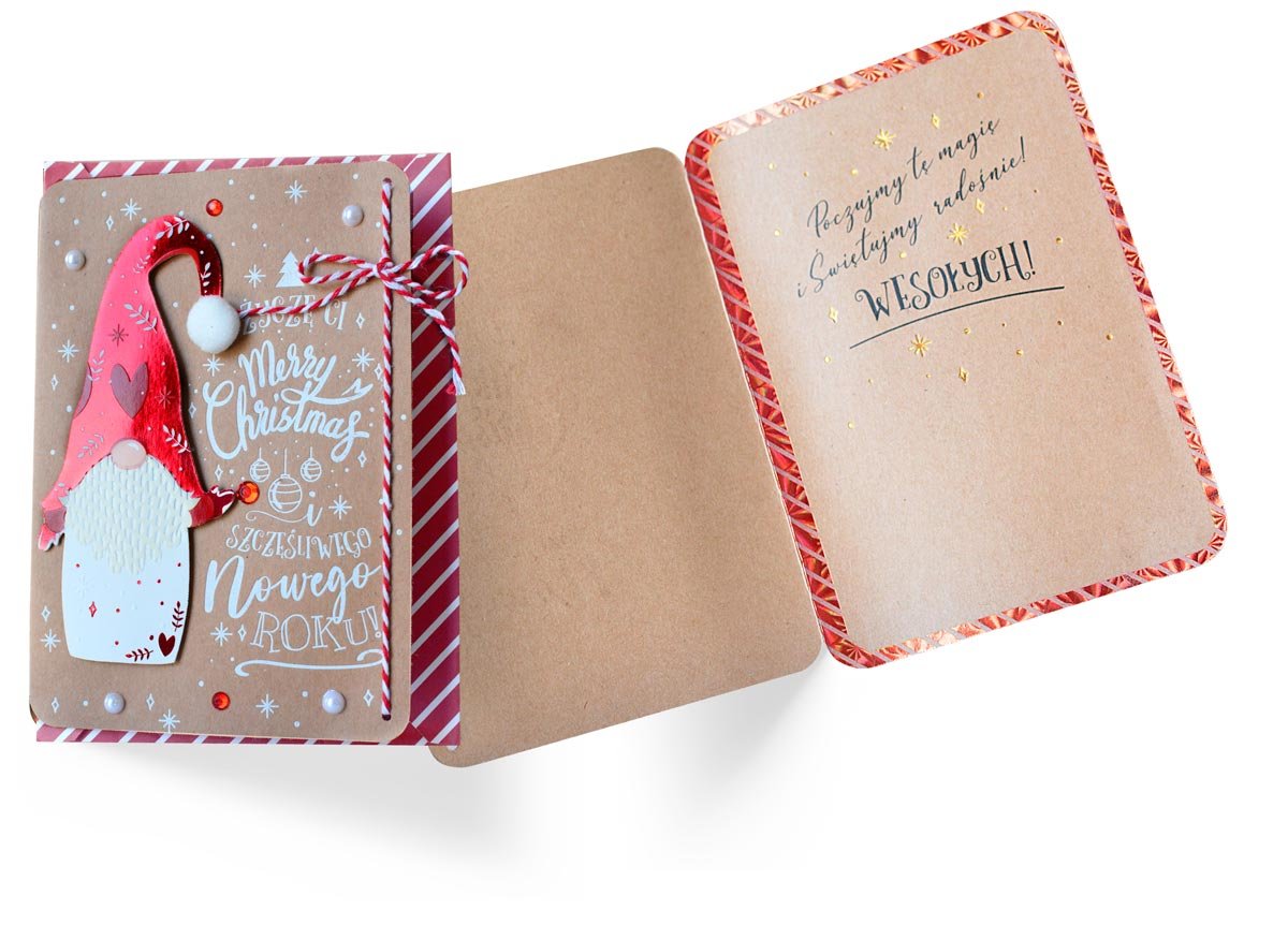 Karnet B6 DK-866 Boże Narodzenie Nowa