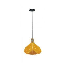 v-tac Oprawa Wisząca V-TAC Drewno Różowy Pastel Seria Pryzmat 320x270mm VT-7323