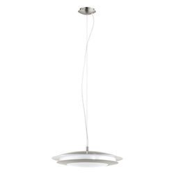 Eglo Moneva-C 98044 lampa wisząca oprawa 1x27W LED satyna biała