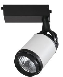 Lampa do szynoprzewodu reflektor LED 25W czarny/biały 6000K Tracklights-Black-White Body VT-4528 1337 V-TAC
