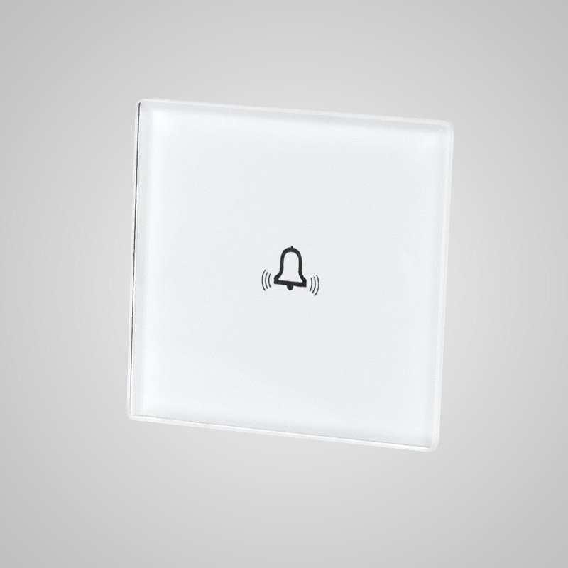 Touchme TM813W Mały panel 47x47mm szklany dzwonek biały TM813W