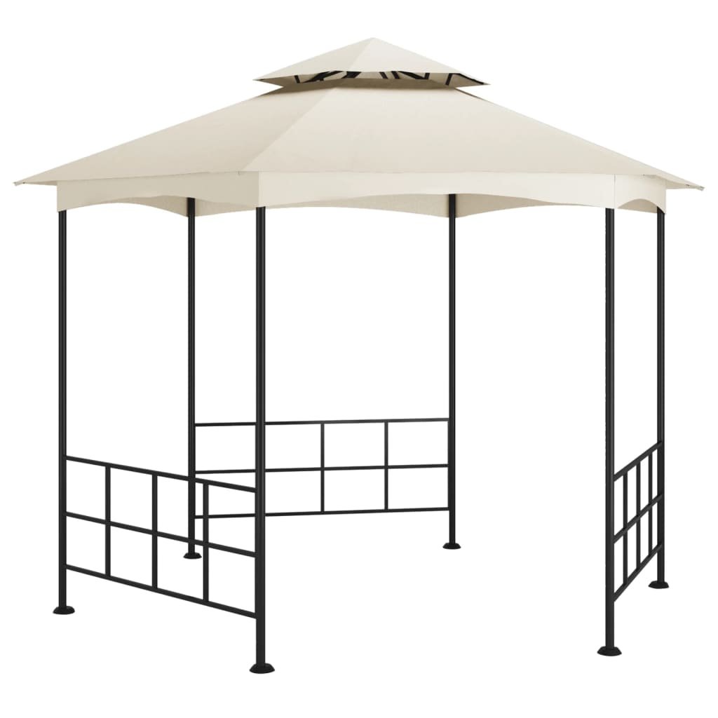 vidaXL Altana ze ściankami, 3,1 x 2,7 m, kremowa! 313931