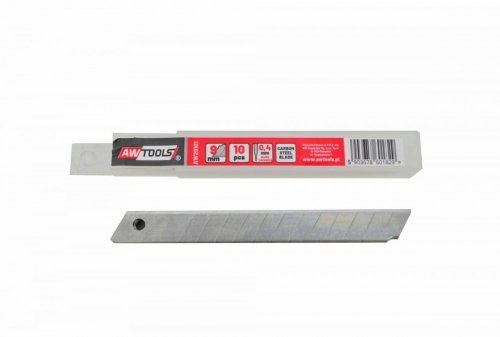 AWTOOLS OSTRZA WYMIENNE ŁAMANE 9mm/ 10szt.