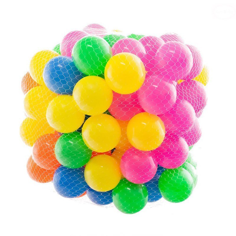 Zestaw Piłki Do Basenu 100 Sztuk Kolorowe
