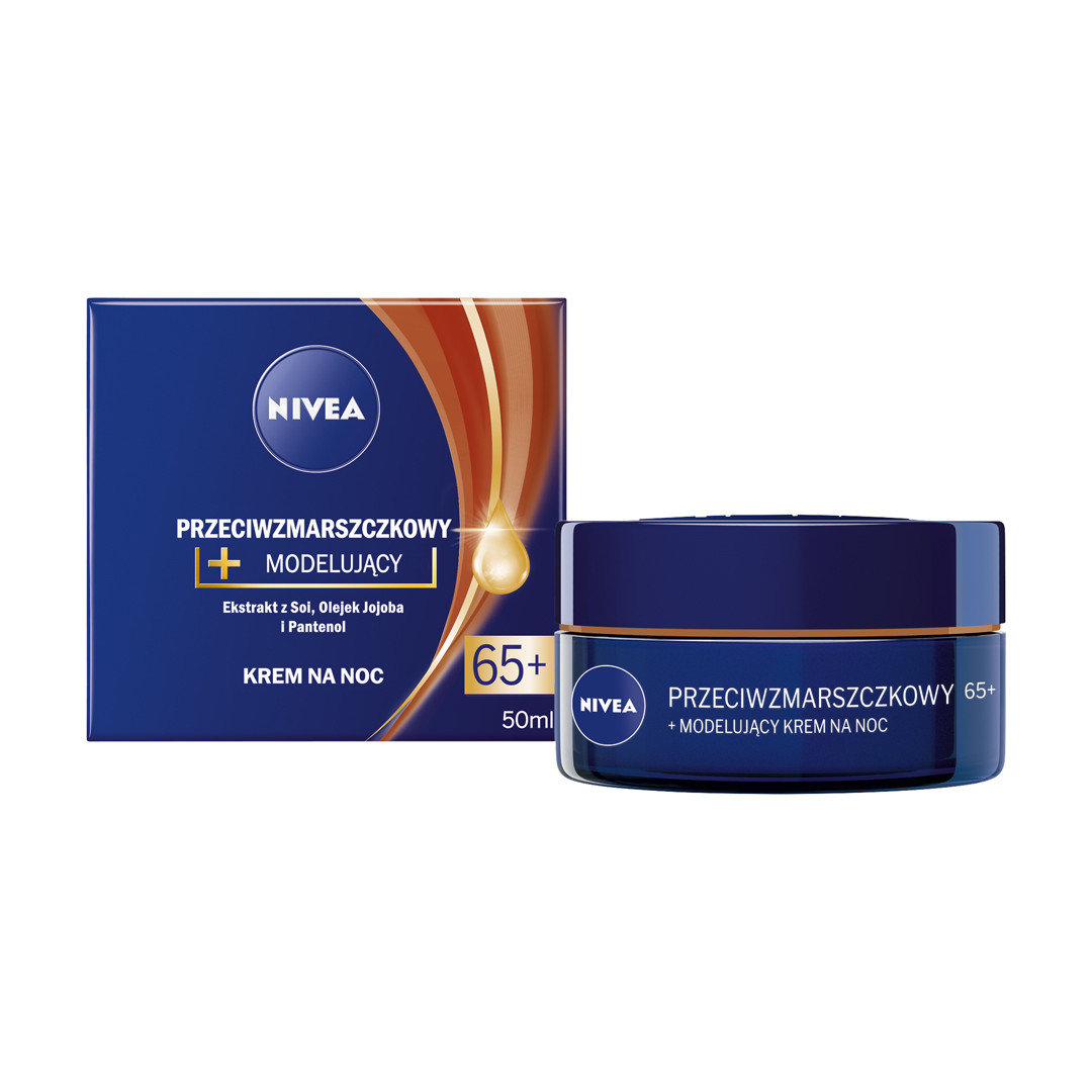 Фото - Крем і лосьйон Nivea Przeciwzmarszczkowy + Modelujący SPF30 65+ - krem do twarzy na noc 5 