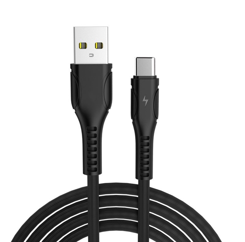 Фото - Кабель Libox Kabel USB  USB-A - USB-C 1 m Czarny  (LB0098NEW)