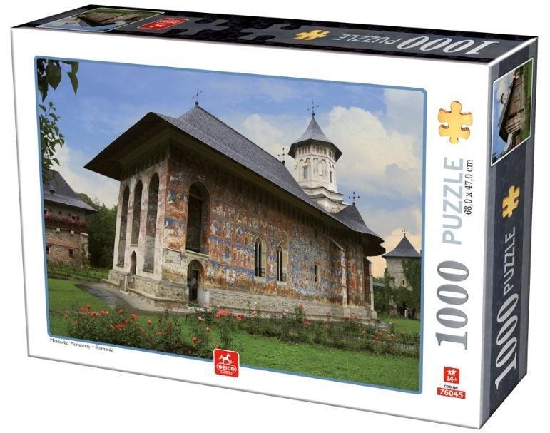 Deico Puzzle 1000 Klasztor Moldovita, Rumunia