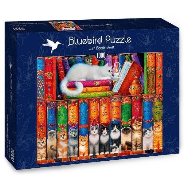 Bluebird Puzzle 1000 Kocia biblioteka