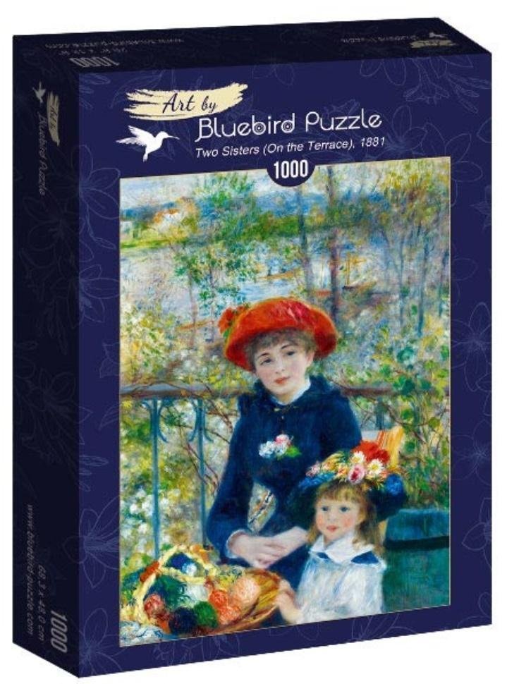Bluebird Puzzle Puzzle 1000 Dwie siostry na tarasie, Renoir, 1881 - Bluebird Puzzle
