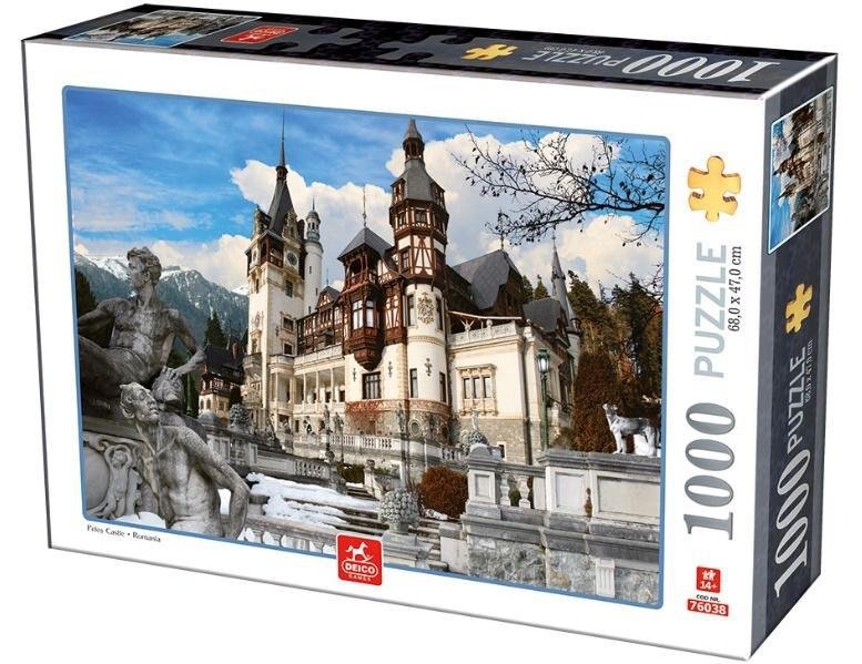 Deico Puzzle 1000 Rumunia, Zamek Peles