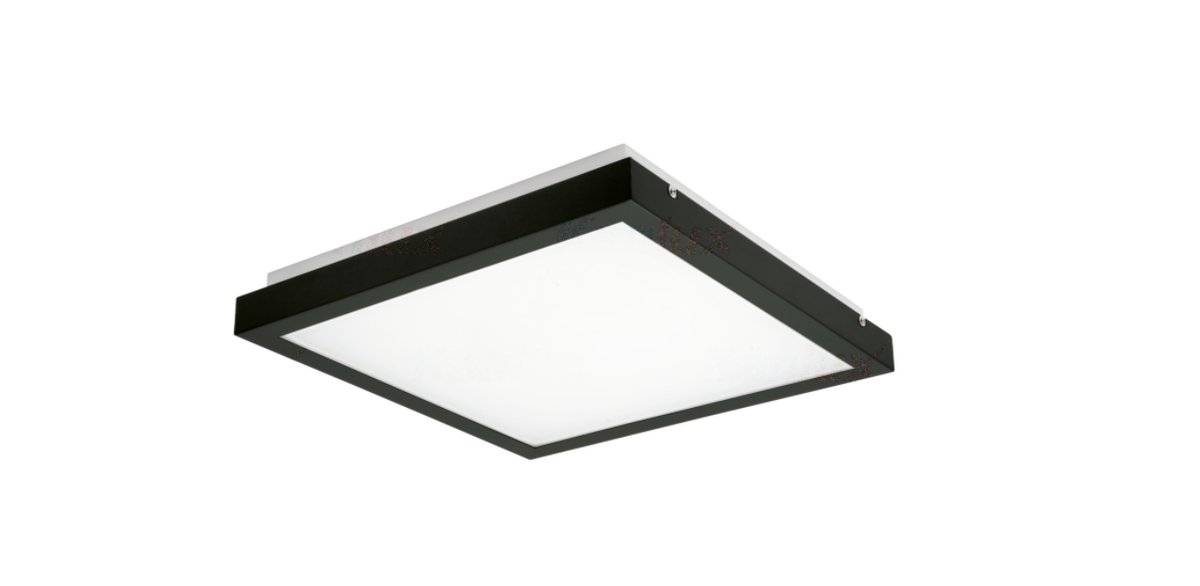 Oprawa sufitowa TYBIA LED 38W-NW-SE B czarna, 3800lm, IP20, 4000K