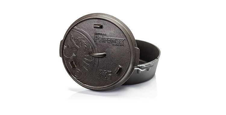 Petromax ft12-t, Pojemność: 11.5 l, 14000 g, odlew, Kolor: Czarny
