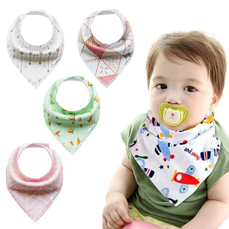 Chusta / śliniak dla dziecka- 4 sztuki, wzór 6