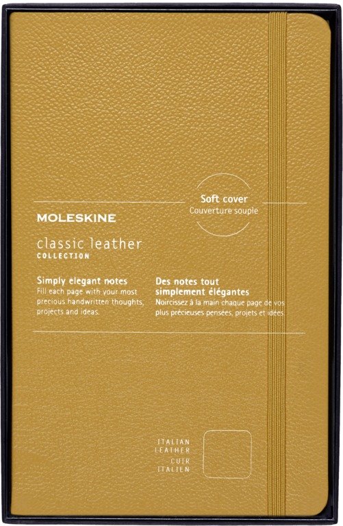 Moleskine Notatnik Classic w linie 13x21cm 176 stron żółty NOP.257