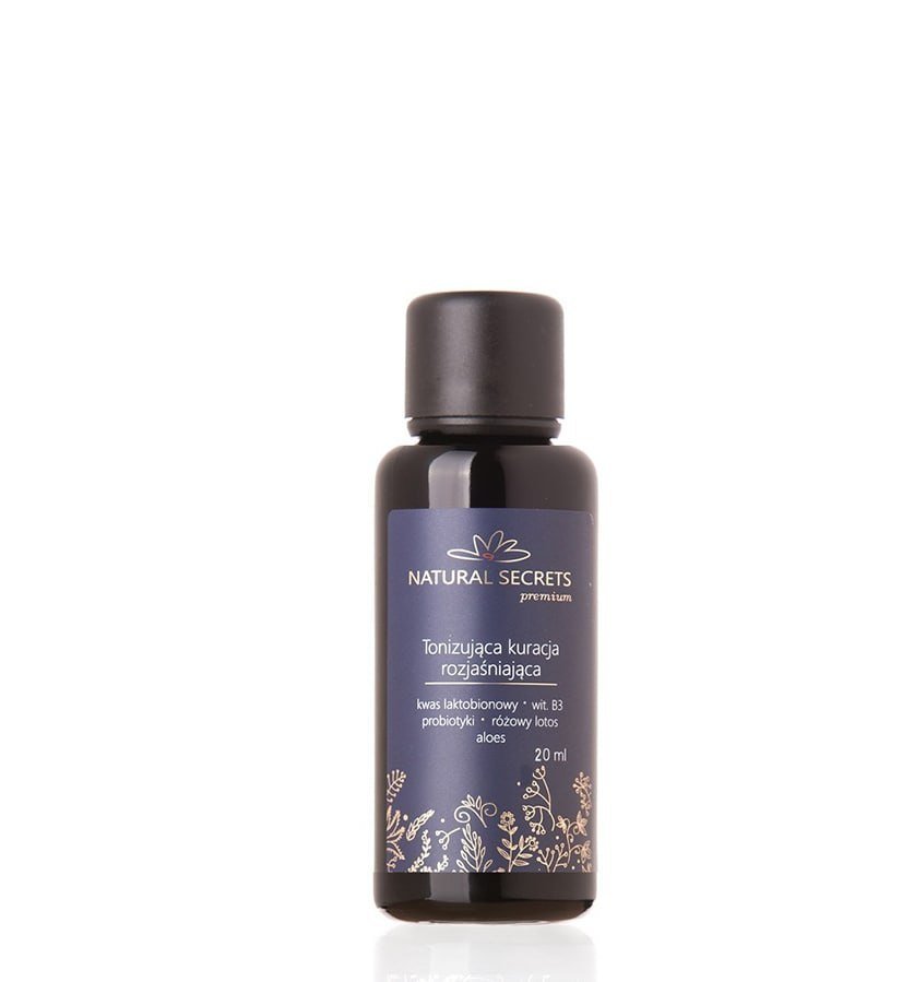 Natural Secrets Mini tonizująca kuracja rozjaśniająca