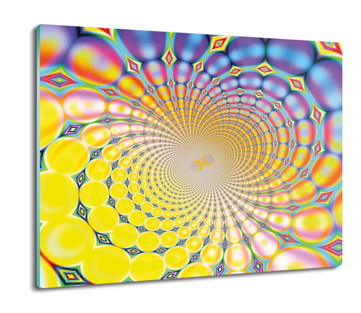 osłonka kuchenna z grafiką Retro spirala 60x52, ArtprintCave