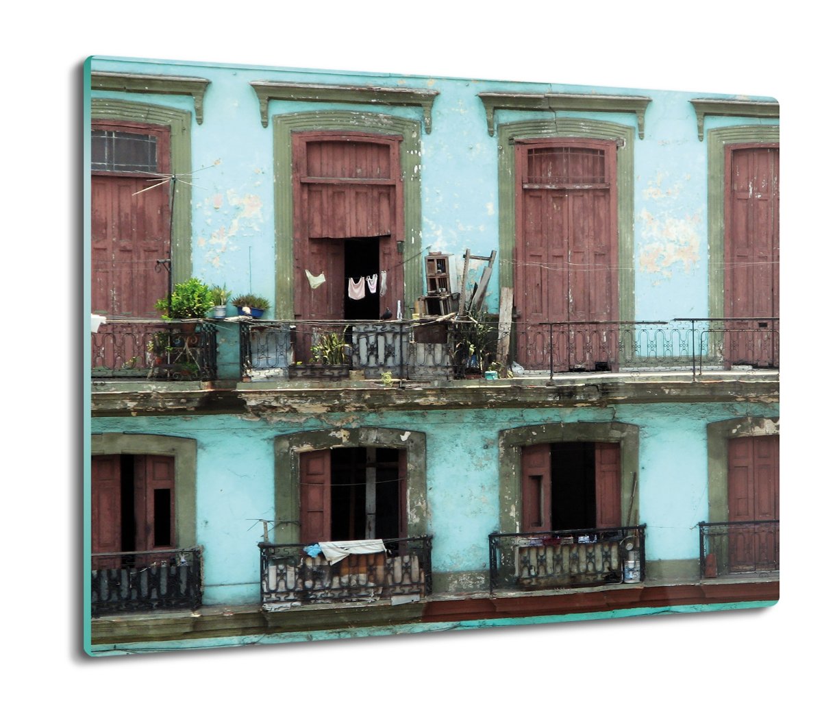 osłona na płytę indukcyjną Kuba architektura 60x52, ArtprintCave