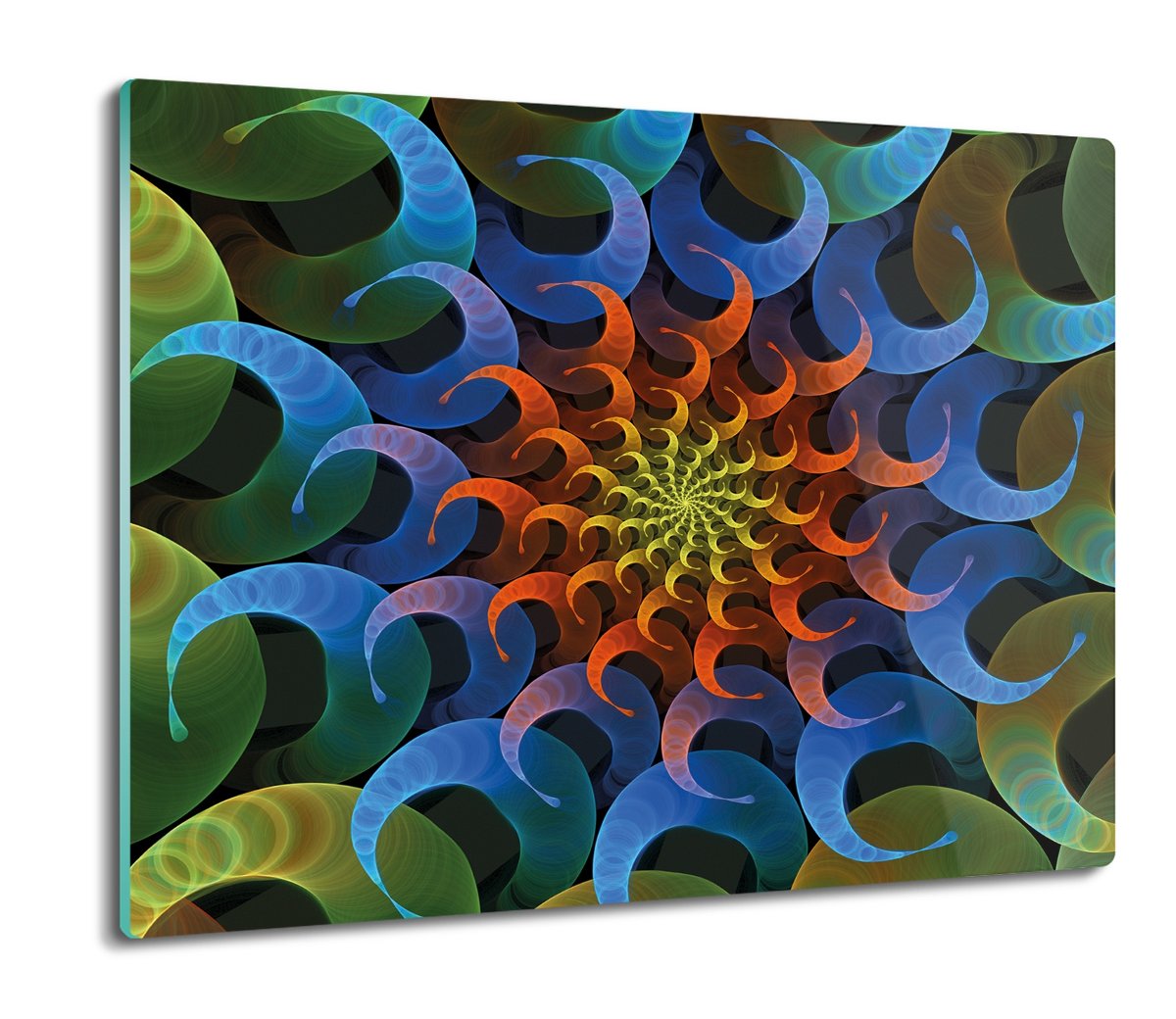 splashback z nadrukiem Artystyczna spirala 60x52, ArtprintCave