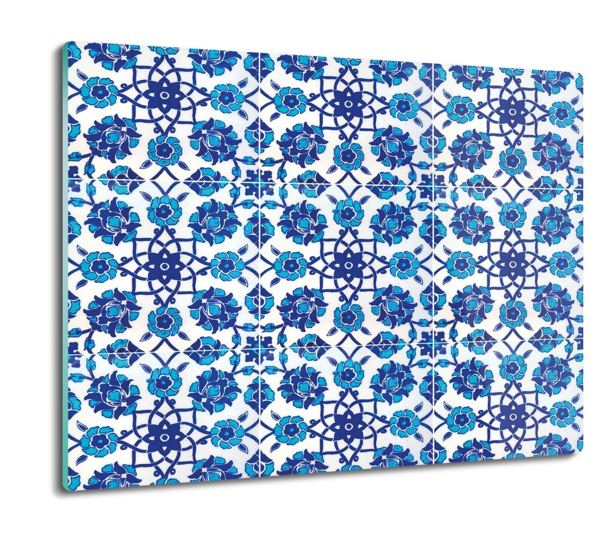 szklana osłona kuchenna Mozaika kwiaty wzór 60x52, ArtprintCave