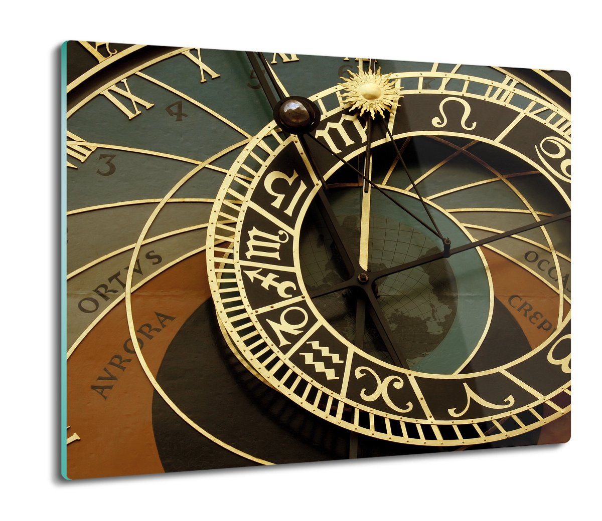osłona płyty kuchennej Zegar astronomiczny 60x52, ArtprintCave