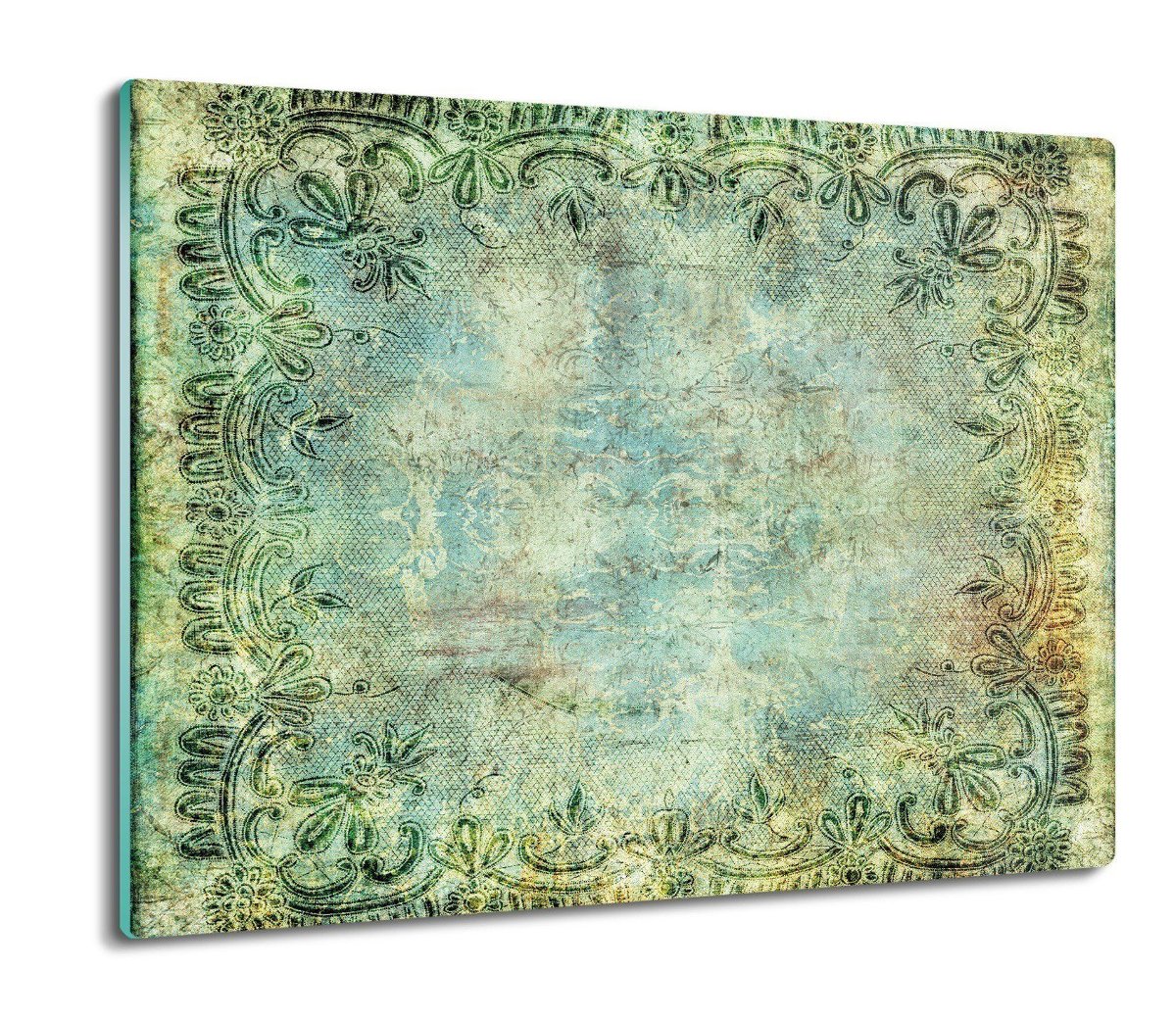 osłona na płytę indukcyjną Zielony vintage 60x52, ArtprintCave