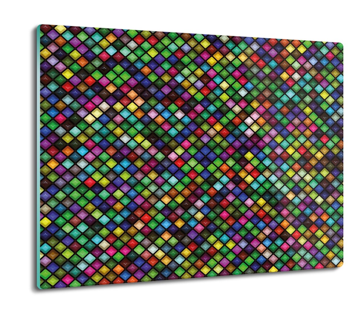osłona do kuchenki druk Mozaika witraż szkło 60x52, ArtprintCave