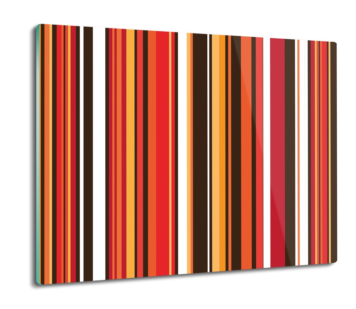 szklana osłona kuchenna druk Pasy paski wzór 60x52, ArtprintCave