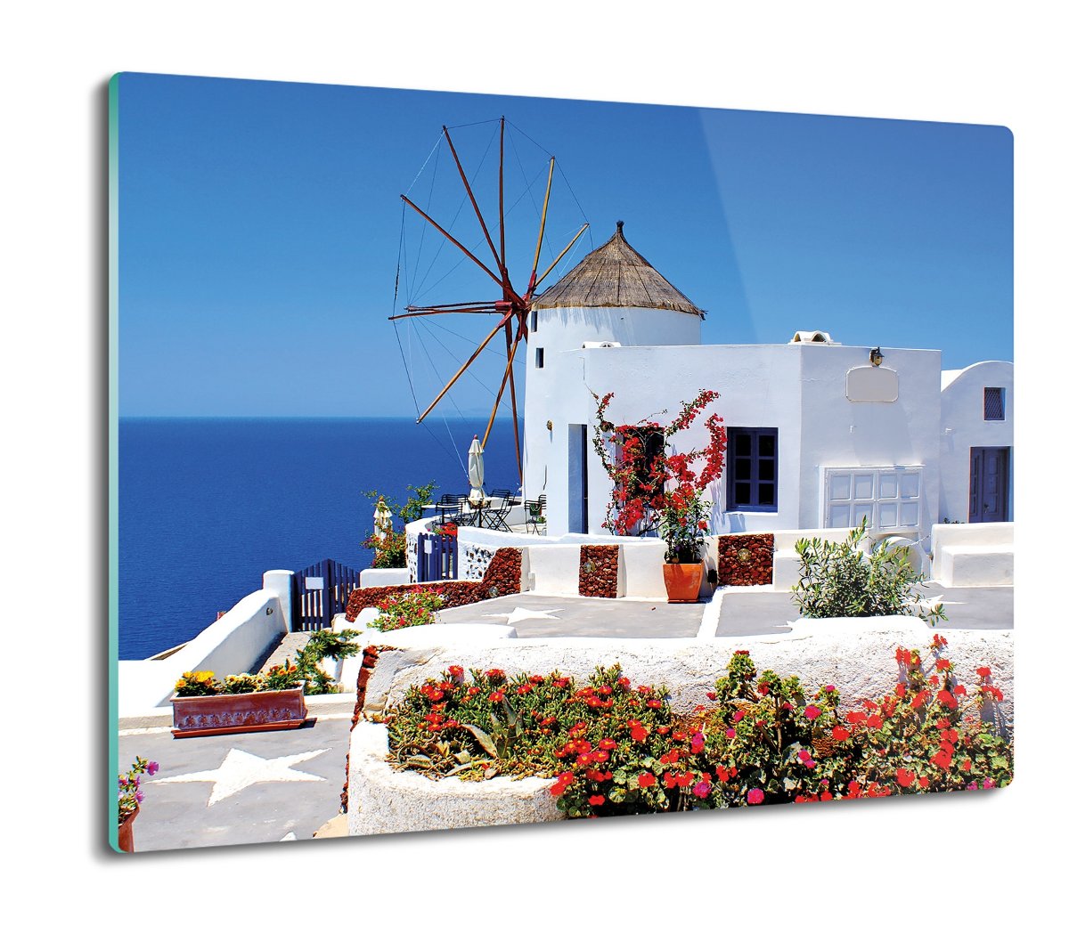 osłonka kuchenna szklana Architektura wyspa 60x52, ArtprintCave