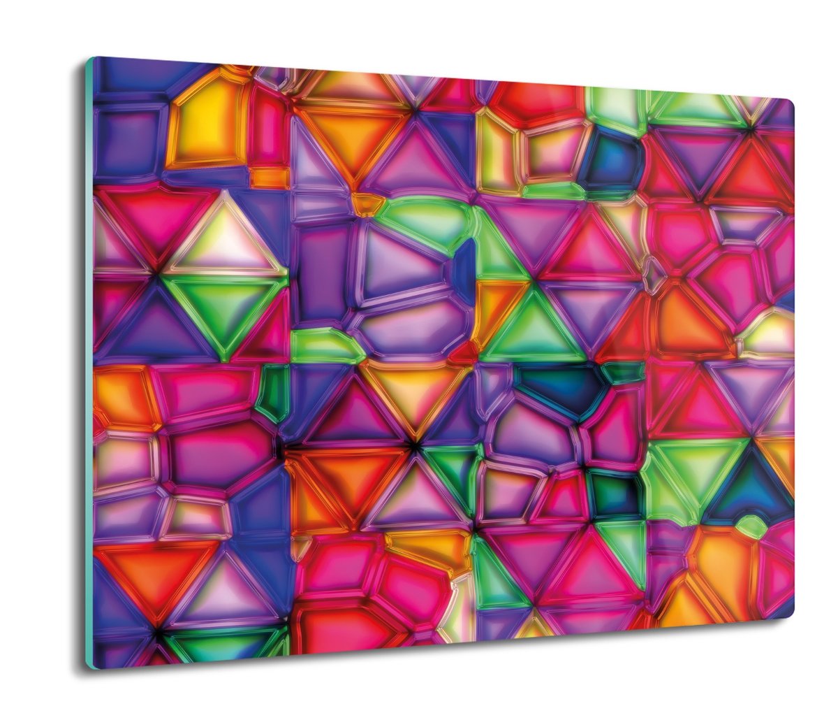 szklana osłonka ze szkła Witraż szkło kolory 60x52, ArtprintCave