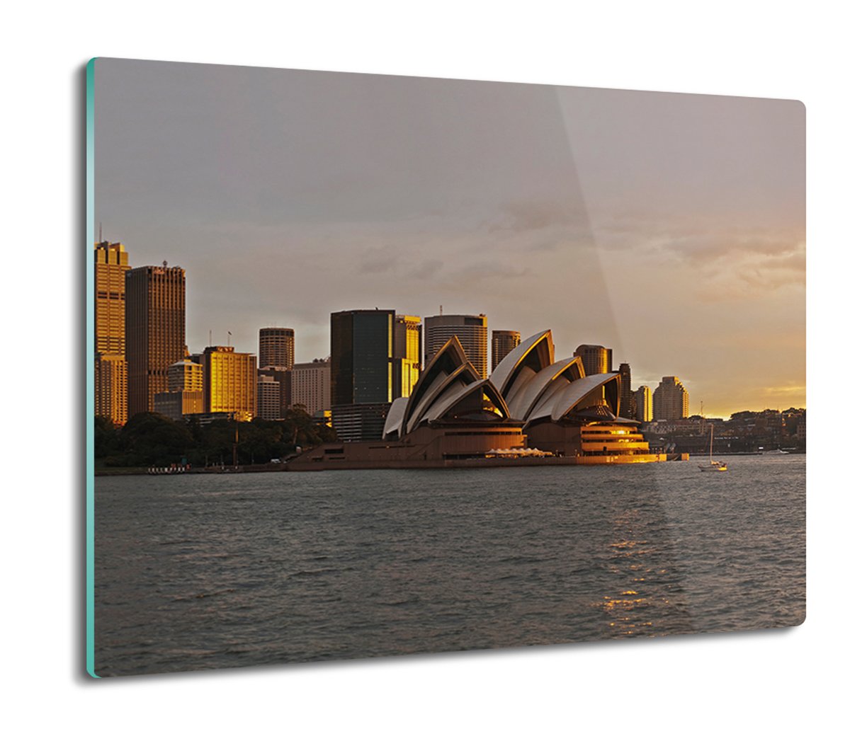 z grafiką splashback szklana Sydney panorama 60x52, ArtprintCave