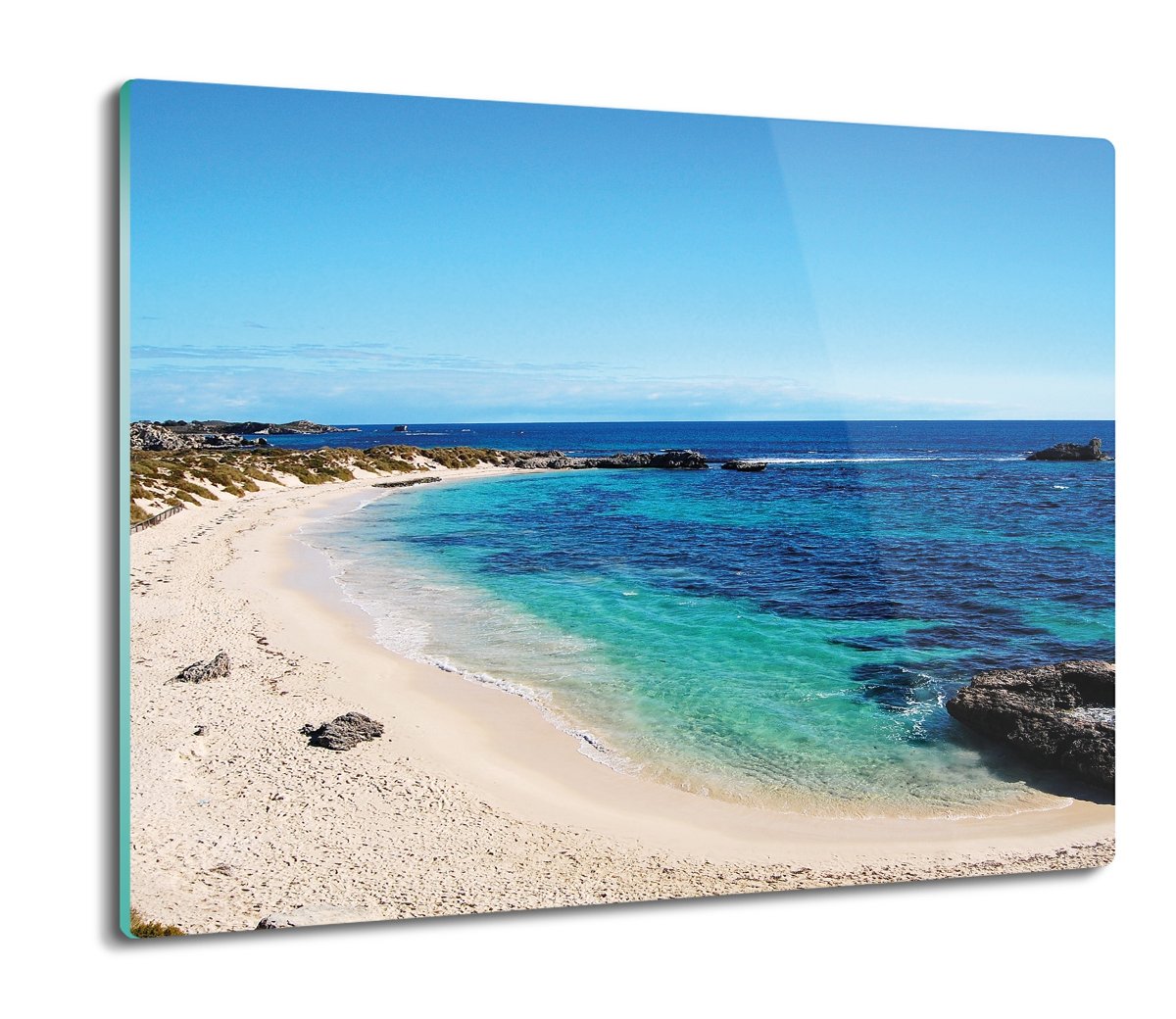 osłona płyty kuchennej Morze plaża piasek 60x52, ArtprintCave